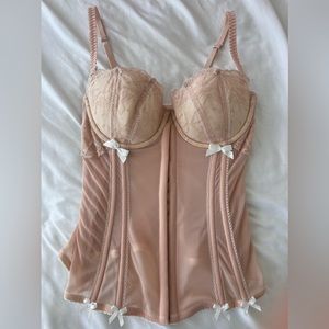 La Senza - Pink Corset Top - Size Small